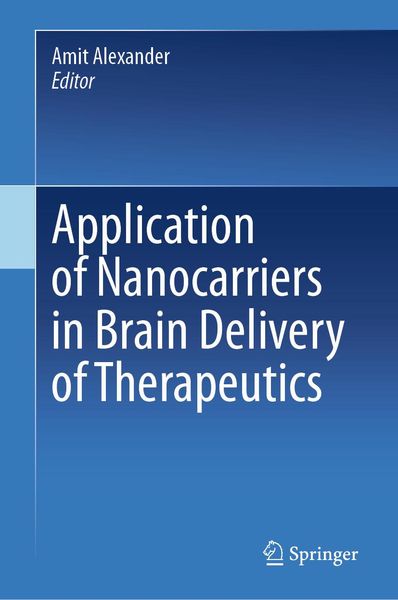 Produktbild: Application of Nanocarriers in Brain Delivery of Therapeutics