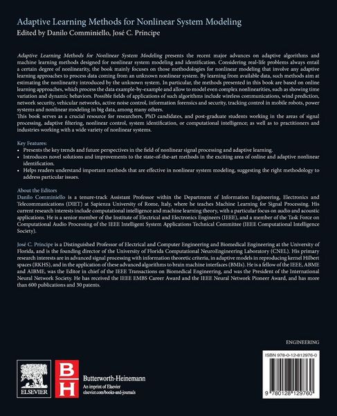 Produktbild: Adaptive Learning Methods for Nonlinear System Modeling