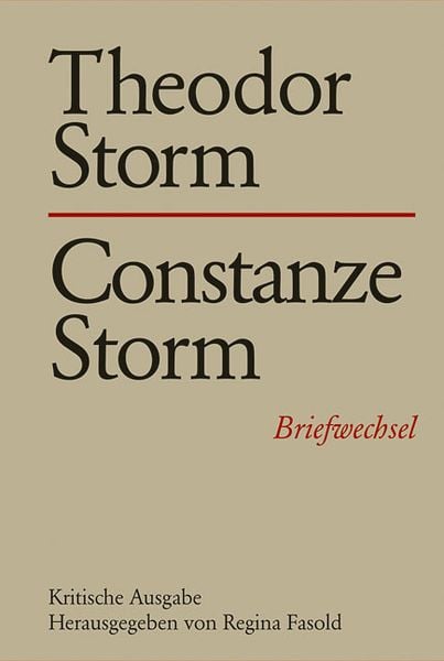 Produktbild: Theodor Storm &ndash; Constanze Storm