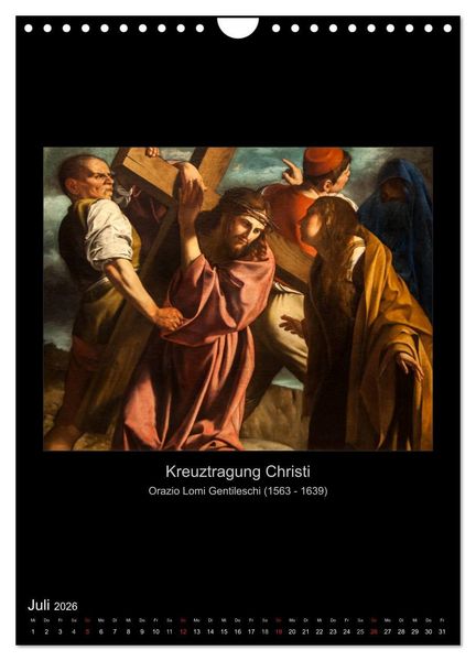 Produktbild: Jesus Christus - Das Leben Christi auf Gem&auml;lden der alten Meister (Wandkalender 2026 DIN A4 hoch), CALVENDO Monatskalender