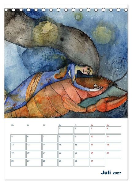 Produktbild: Im Wandel der Sterne (Tischkalender 2027 DIN A5 hoch), CALVENDO Monatskalender