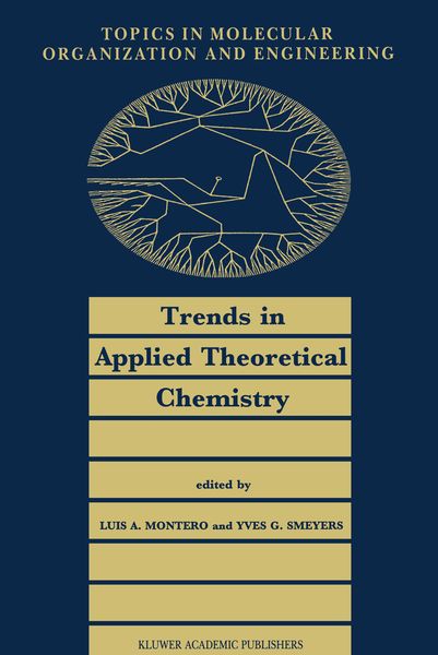 Produktbild: Trends in Applied Theoretical Chemistry