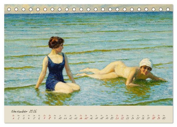 Produktbild: Strandgef&uuml;hle (Tischkalender 2026 DIN A5 quer), CALVENDO Monatskalender