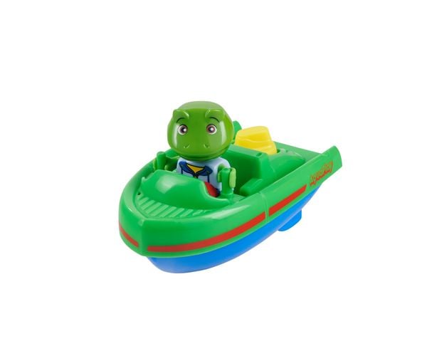 AquaPlay 275 - SpeedBoat, Sportboot mit Aufziehmotor, Spielboot, Wasserspielzeug