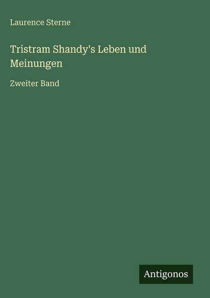 Produktbild: Tristram Shandy's Leben und Meinungen