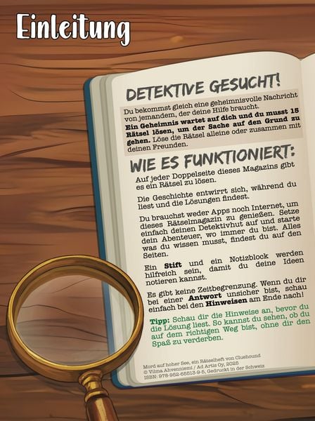 Produktbild: Mord auf hoher See - ein R&auml;tselheft von Cluehound