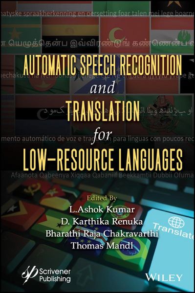Produktbild: Automatic Speech Recognition and Translation for Low Resource Languages