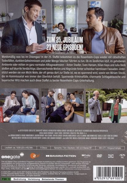 Produktbild: Die Rosenheim-Cops Staffel 25 [5 DVD]