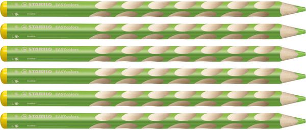 Produktbild: STABILO Ergonomischer Dreikant-Buntstift EASYcolors, f&uuml;r Linksh&auml;nder, hellgr&uuml;n