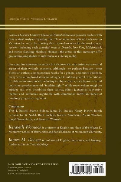 Produktbild: Victorian Literary Cultures