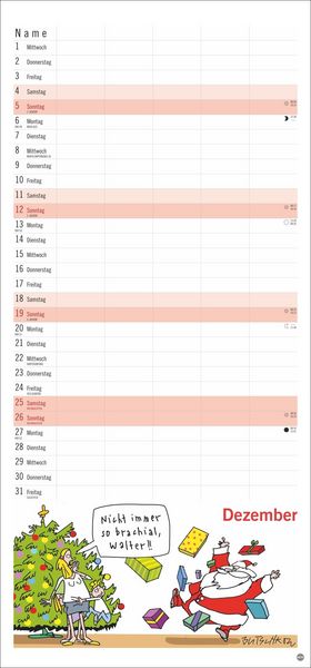 Produktbild: Peter Butschkow: Familienplaner 2027