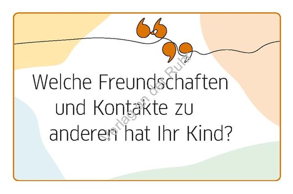 Produktbild: 48 Impulskarten f&uuml;r gute Elterngespr&auml;che in der Schule