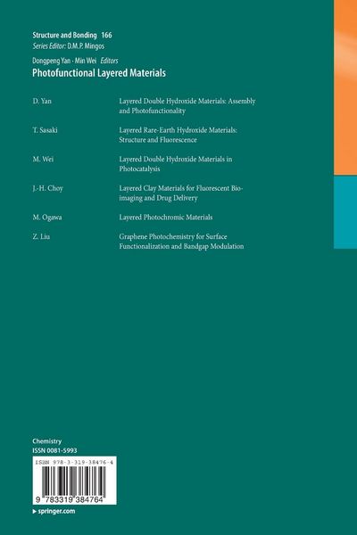 Produktbild: Photofunctional Layered Materials