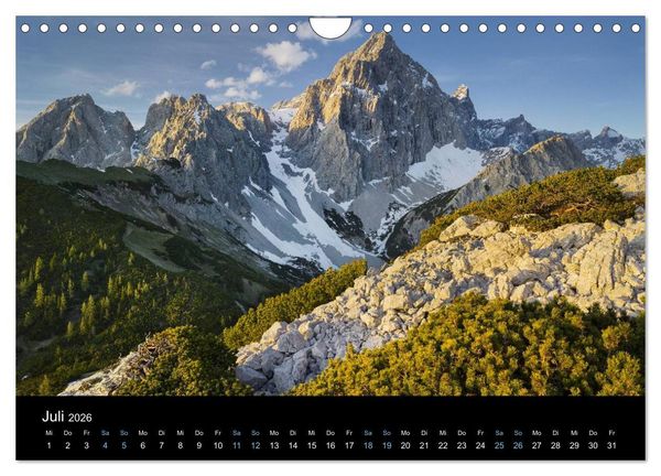 Produktbild: Wildes Europa 2026 (Wandkalender 2026 DIN A4 quer), CALVENDO Monatskalender