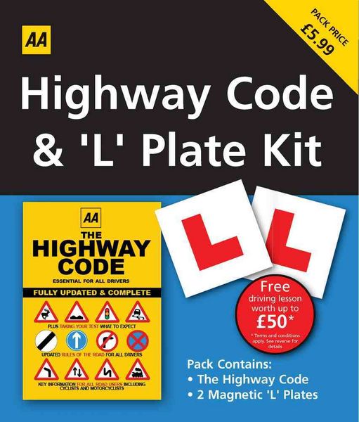 Produktbild: AA Publishing: HIghway Code and L-plate Kit