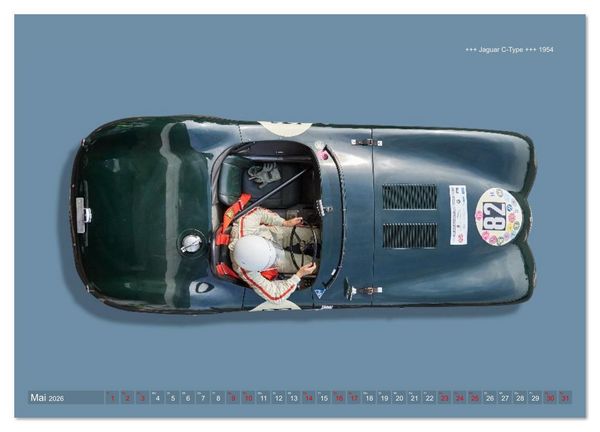 Produktbild: Two-Seater Racing Cars 1950-1960 (Wandkalender 2026 DIN A3 quer), CALVENDO Monatskalender