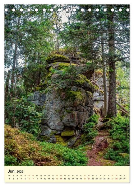 Produktbild: Abenteuer Nationalpark in Deutschland (Tischkalender 2026 DIN A5 hoch), CALVENDO Monatskalender