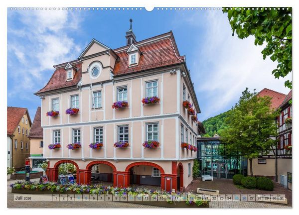 Produktbild: Nagold (Wandkalender 2026 DIN A2 quer), CALVENDO Monatskalender