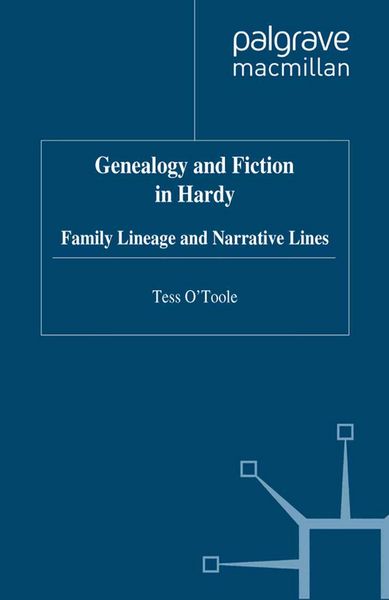 Produktbild: Genealogy and Fiction in Hardy