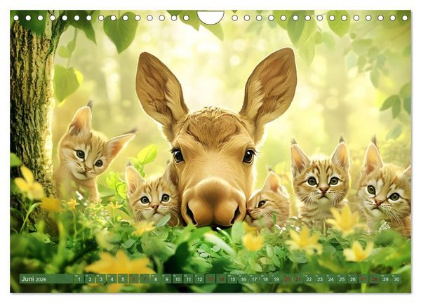 Produktbild: Emil und die Wunder der Natur (Wandkalender 2026 DIN A4 quer), CALVENDO Monatskalender