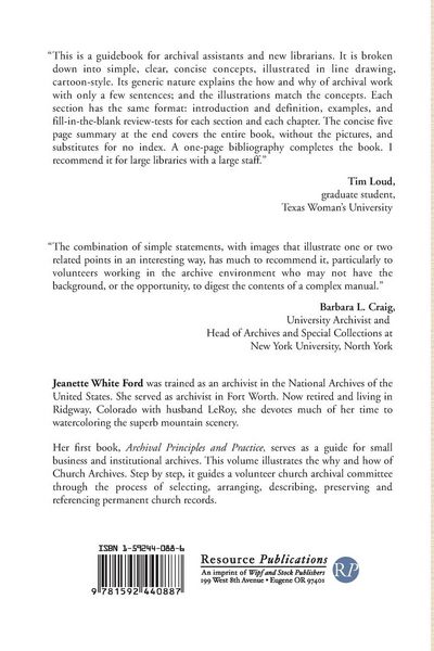 Produktbild: Archival Principles of Churches