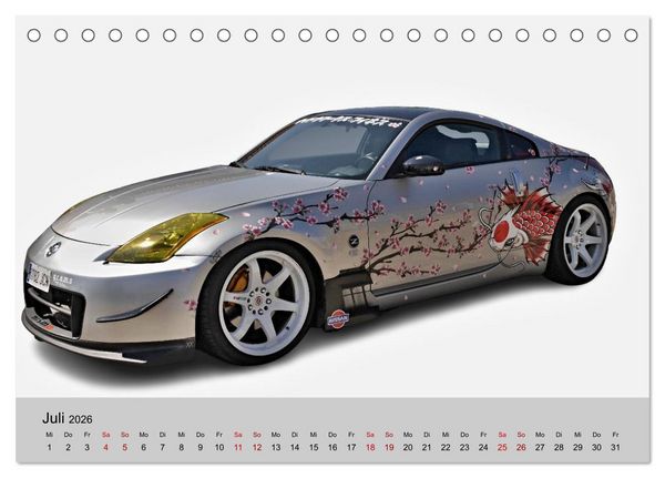 Produktbild: Japanische Oldtimer (Tischkalender 2026 DIN A5 quer), CALVENDO Monatskalender