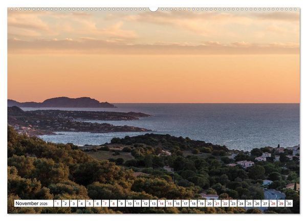 Produktbild: Korsika - Insel des Gl&uuml;cks (hochwertiger Premium Wandkalender 2026 DIN A2 quer), Kunstdruck in Hochglanz