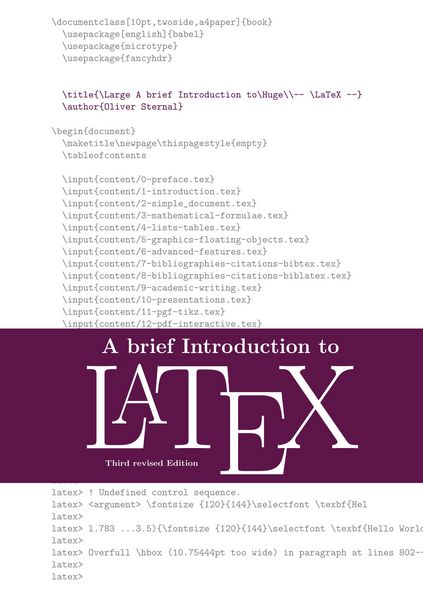 Produktbild: A Brief Introduction to LaTeX