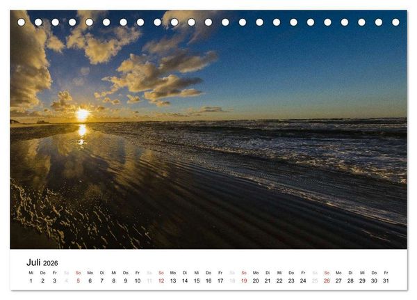 Produktbild: D&auml;nemark - Lyset Land (Tischkalender 2026 DIN A5 quer), CALVENDO Monatskalender