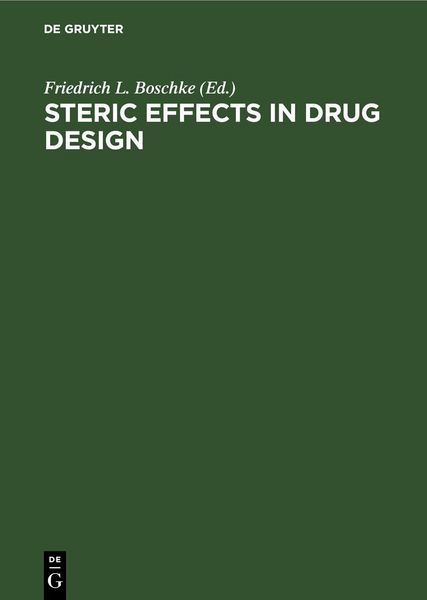 Produktbild: Steric Effects in Drug Design