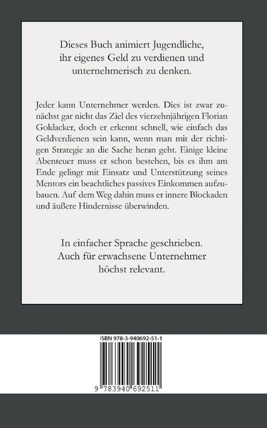 Produktbild: Florian wird Unternehmer