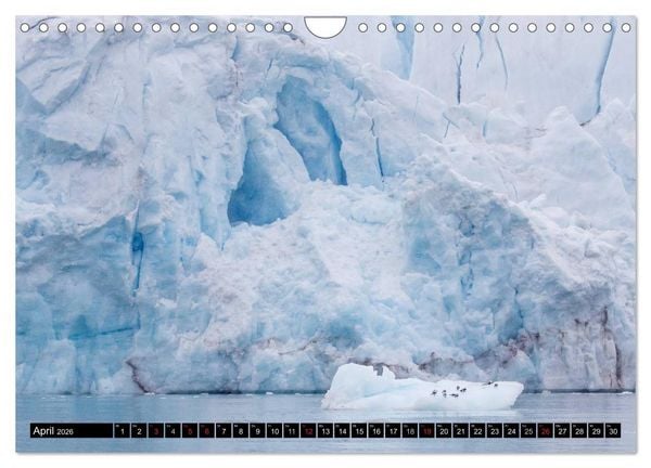 Produktbild: Spitzbergen - Arktische Impressionen (Wandkalender 2026 DIN A4 quer), CALVENDO Monatskalender