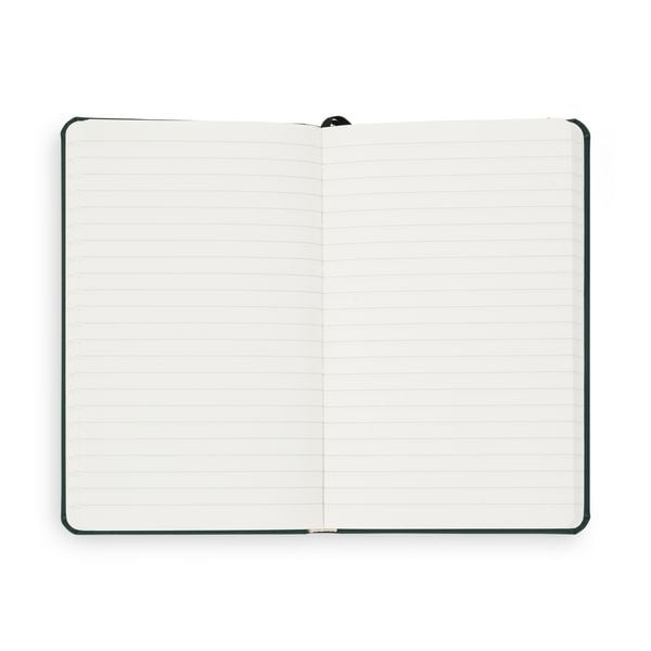 Produktbild: Notizbuch A6 Hardcover Moss Green Liniert, 192 Seiten