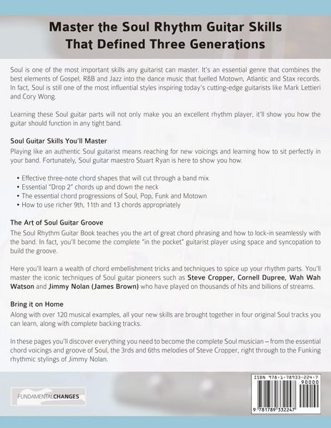 Produktbild: The Soul Rhythm Guitar Book