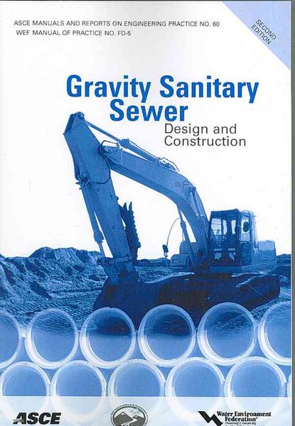 Produktbild: Bizier, P:  Gravity Sanitary Sewer Design and Construction