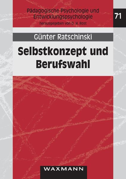Produktbild: Selbstkonzept und Berufswahl