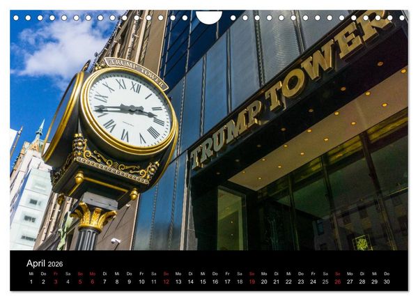 Produktbild: Herbst in New York (Wandkalender 2026 DIN A4 quer), CALVENDO Monatskalender