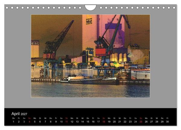 Produktbild: Am Nord- Ostsee-Kanal (Wandkalender 2027 DIN A4 quer), CALVENDO Monatskalender
