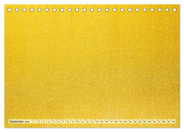 Produktbild: Goldglanz Bastelkalender (Tischkalender 2026 DIN A5 quer), CALVENDO Monatskalender