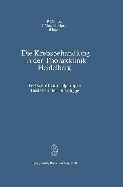Produktbild: Die Krebsbehandlung in der Thoraxklinik Heidelberg