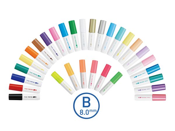 Produktbild: PILOT Kreativmarker PINTOR 8.0 (B) Neonpink