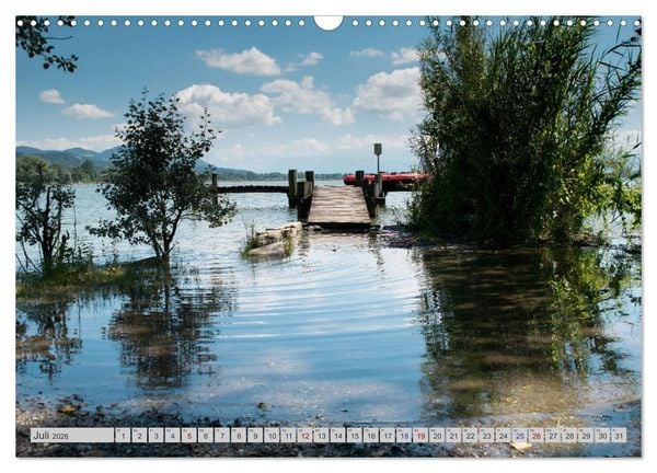 Produktbild: Der malerische Pf&auml;ffikersee (Wandkalender 2026 DIN A3 quer), CALVENDO Monatskalender