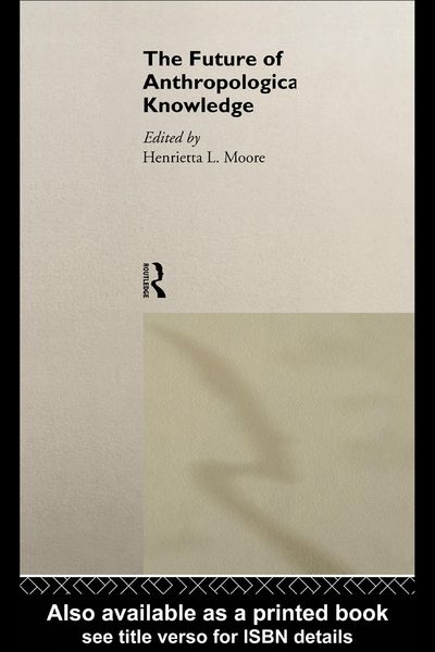 Produktbild: The Future of Anthropological Knowledge