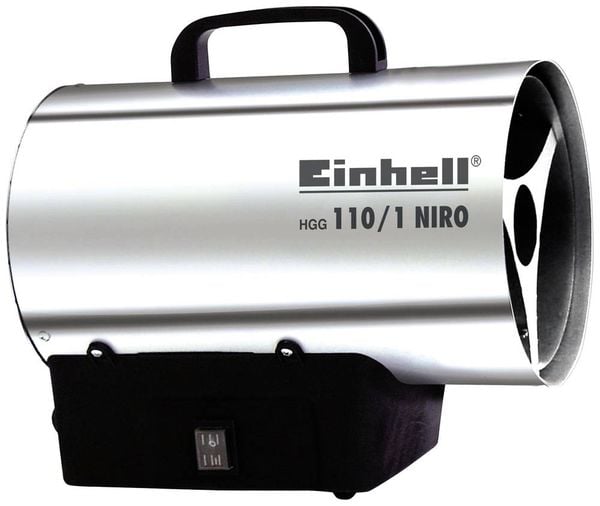 Einhell HGG 110/1 Niro (DE/AT) Heißluftgebläse 10 kW, 30W Silber