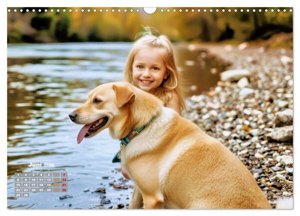 Produktbild: Beste Freunde f&uuml;rs Leben (Wandkalender 2026 DIN A3 quer), CALVENDO Monatskalender