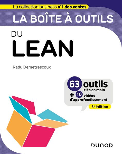 Produktbild: La bo&icirc;te &agrave; outils du Lean - 3e &eacute;d.