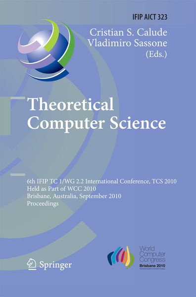Produktbild: Theoretical Computer Science