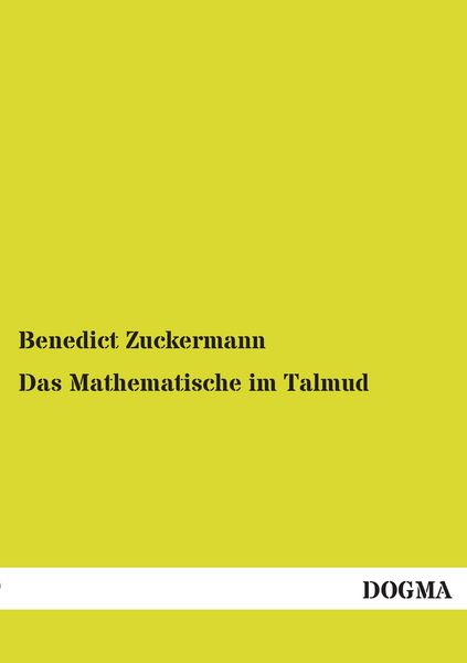 Produktbild: Das Mathematische im Talmud