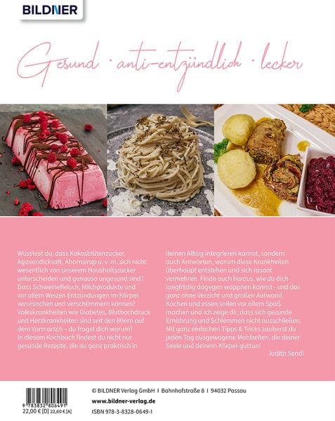 Produktbild: Chronisch Gesund - Meine Rezepte zur anti-entz&uuml;ndlichen Ern&auml;hrung