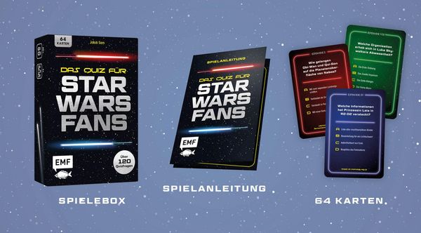 Produktbild: Kartenspiel: Das inoffizielle Quiz f&uuml;r Star Wars-Fans